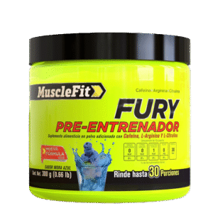 Musclefit FURY Oxido Nitrico 30 Servicios