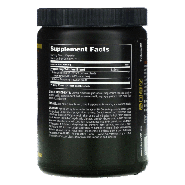 Universal Tribulus 100 capsulas - Image 2