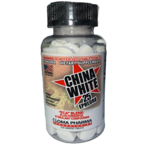 Cloma Pharma China White 100 Capsulas Quemador De Grasa