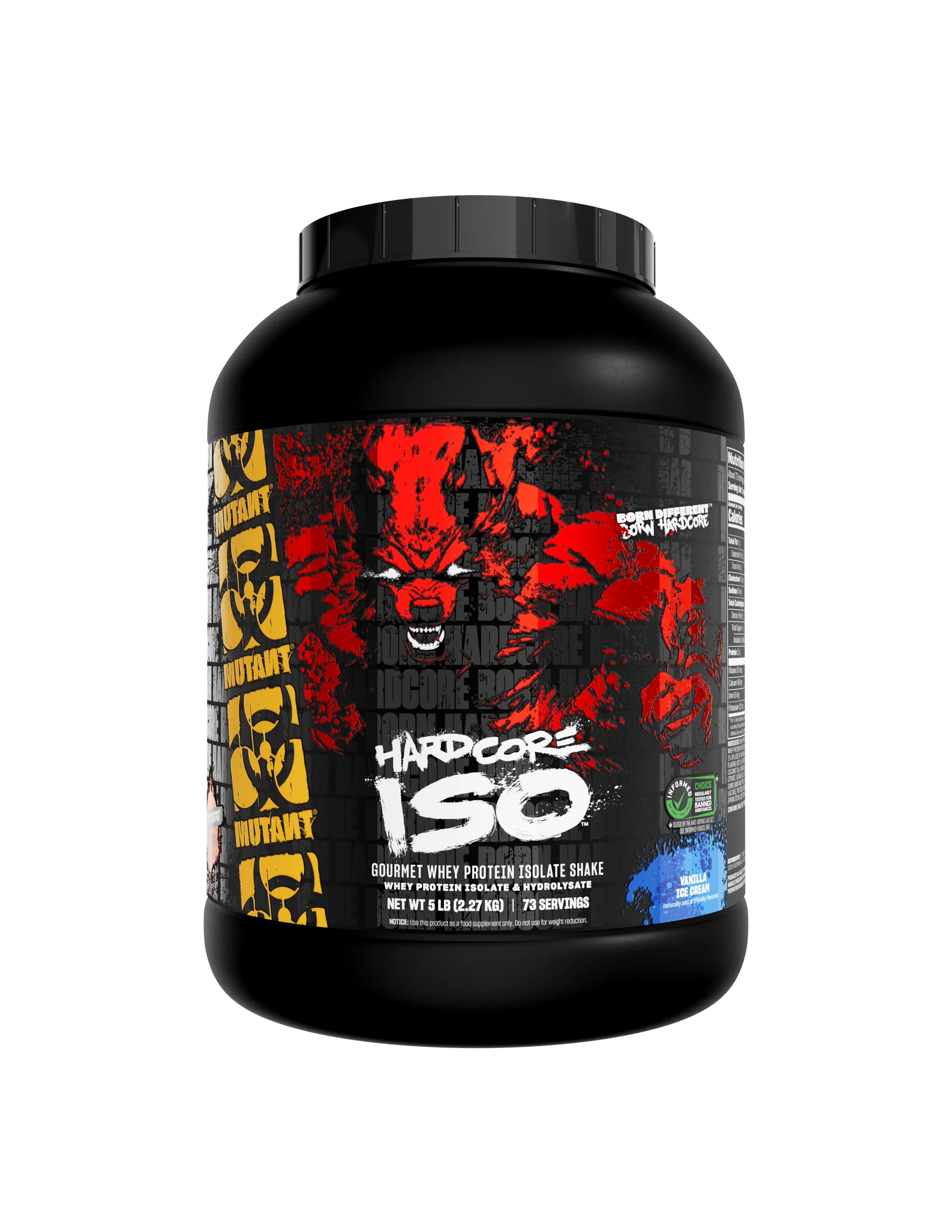 Mutant Proteina Iso Hardcore 5 libras 71 servicios