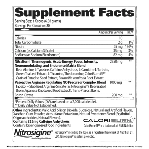GAT Nitraflex Burn 30 servicios - Image 2
