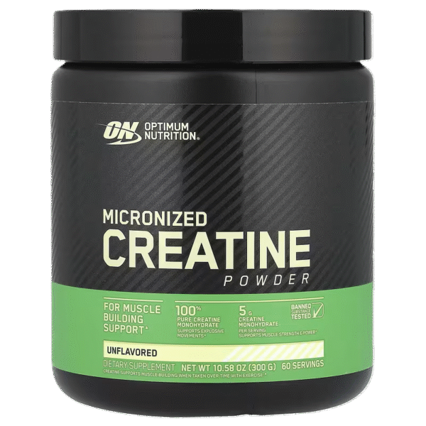 Creatina Optimum Nutrition Creatine Powder 300 Grs 60 Servicios