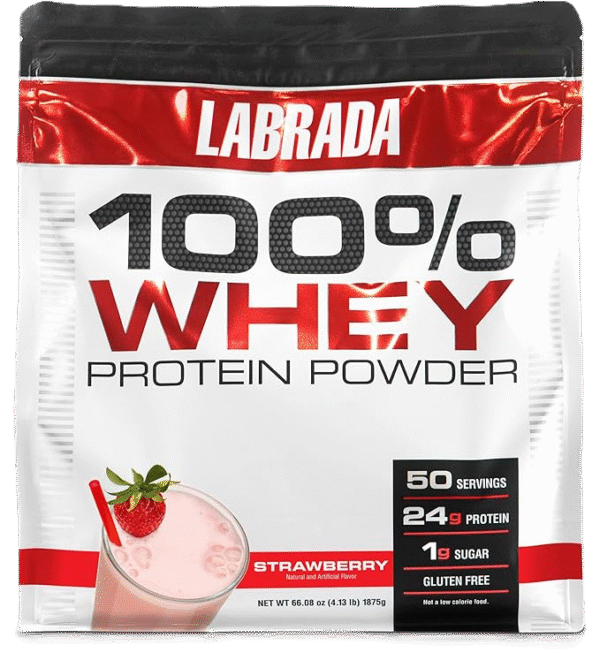 Labrada 100% Whey 4 libras 50 servicios bolsa