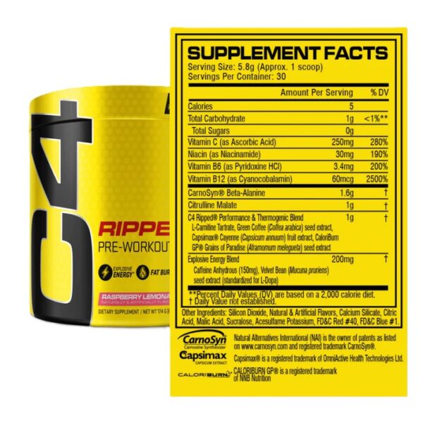 Cellucor C4 Ripped 30 servicios - Image 2