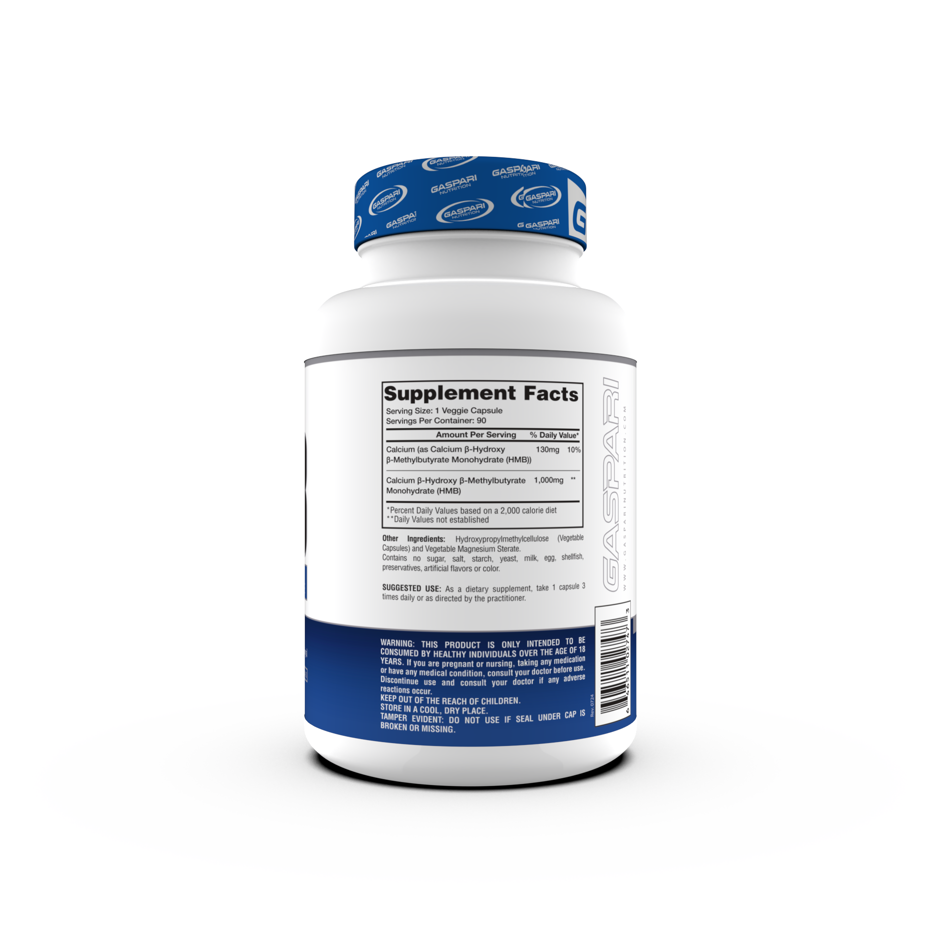 Gaspari Nutrition HMB 90 Cápsulas - Image 2
