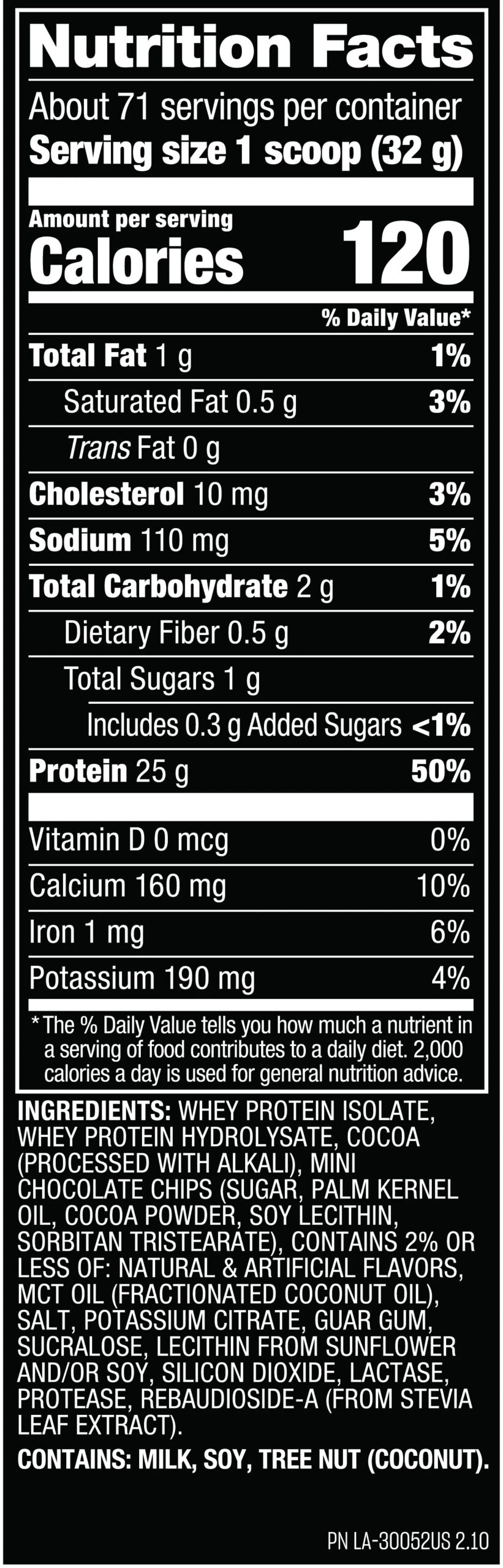 Mutant Proteina Iso Hardcore 5 libras 71 servicios - Image 2
