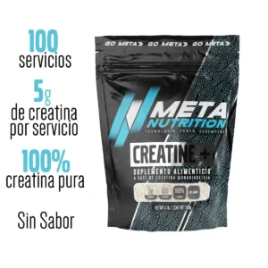 Meta Nutrition Creatina 550gr 110 Servicios