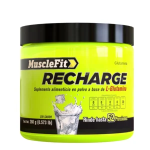 Musclefit Recharge 260 Gramos 52 Servicios Glutamina
