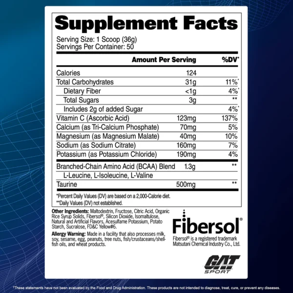GAT Carbotein 50 servicios 4 libras - Image 2