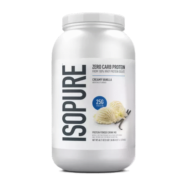 Isopure Zero Carb 3 libras 44 servicios