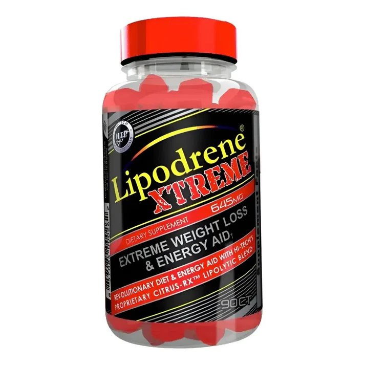 Hi Tech Lipodrene Xtreme Rojo 90 Cápsulas