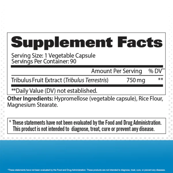 Gat tribulus 90 capsulas - Image 2