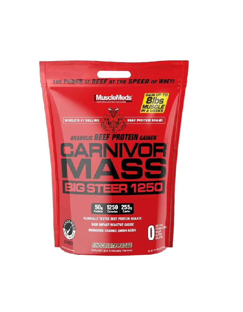 Musclemeds Proteina Carnivor Mass Big Steer 15 Lbs