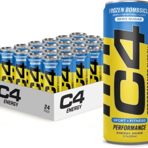 cellucor c4 energy drink zero azucar 16 oz (12 latas)