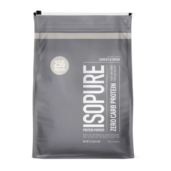 Isopure Zero Carb 7.5 Lbs 103 servicios