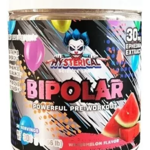 Hysterical Bipolar Pre Entreno 300gr 30 Servicios