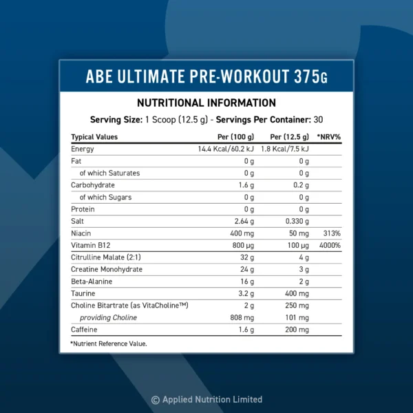 AN ABE ULTIMATE PRE-WORK 30 SERV - Image 2