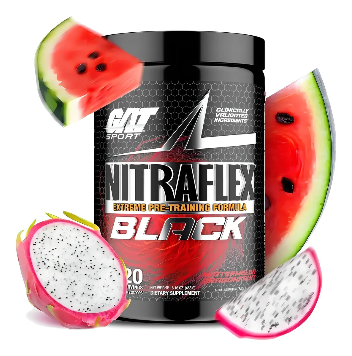 GAT Sport Nitraflex Black 40 Servicios