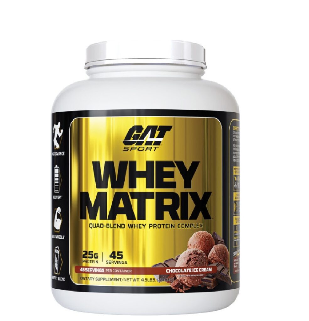 Gat Whey Matrix 4.5 lb 45 serv Chocolate Chutamax