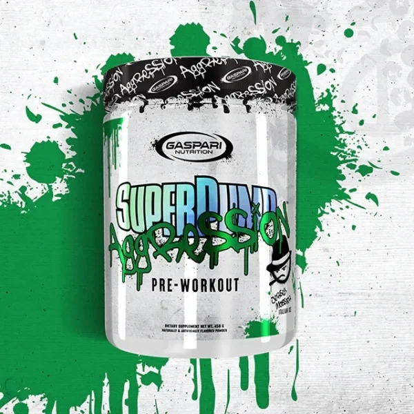 Gaspari Nutrition Super Pump Agression 25 Serv Pre Entreno
