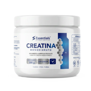 ESSENTIAL CREATINA MONOHIDRATADA 300GR 60 SERV