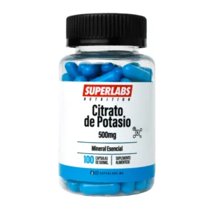 Superlabs Nutrition Citrato de Potasio 500mg 100 capsulas