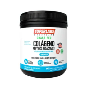 Superlabs Nutrition Colágeno Hidrolizado en Polvo sabor Natural 454g