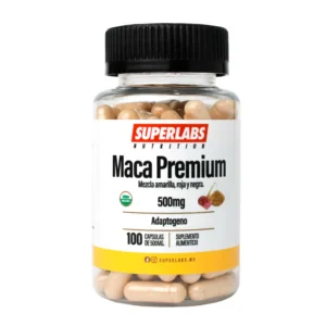 Superlabs Nutrition Maca Peruana Premium 500 mg 100 Capsulas