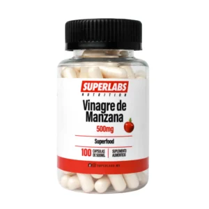 Superlabs Nutrition Vinagre de Manzana 500 mg 100 Capsulas