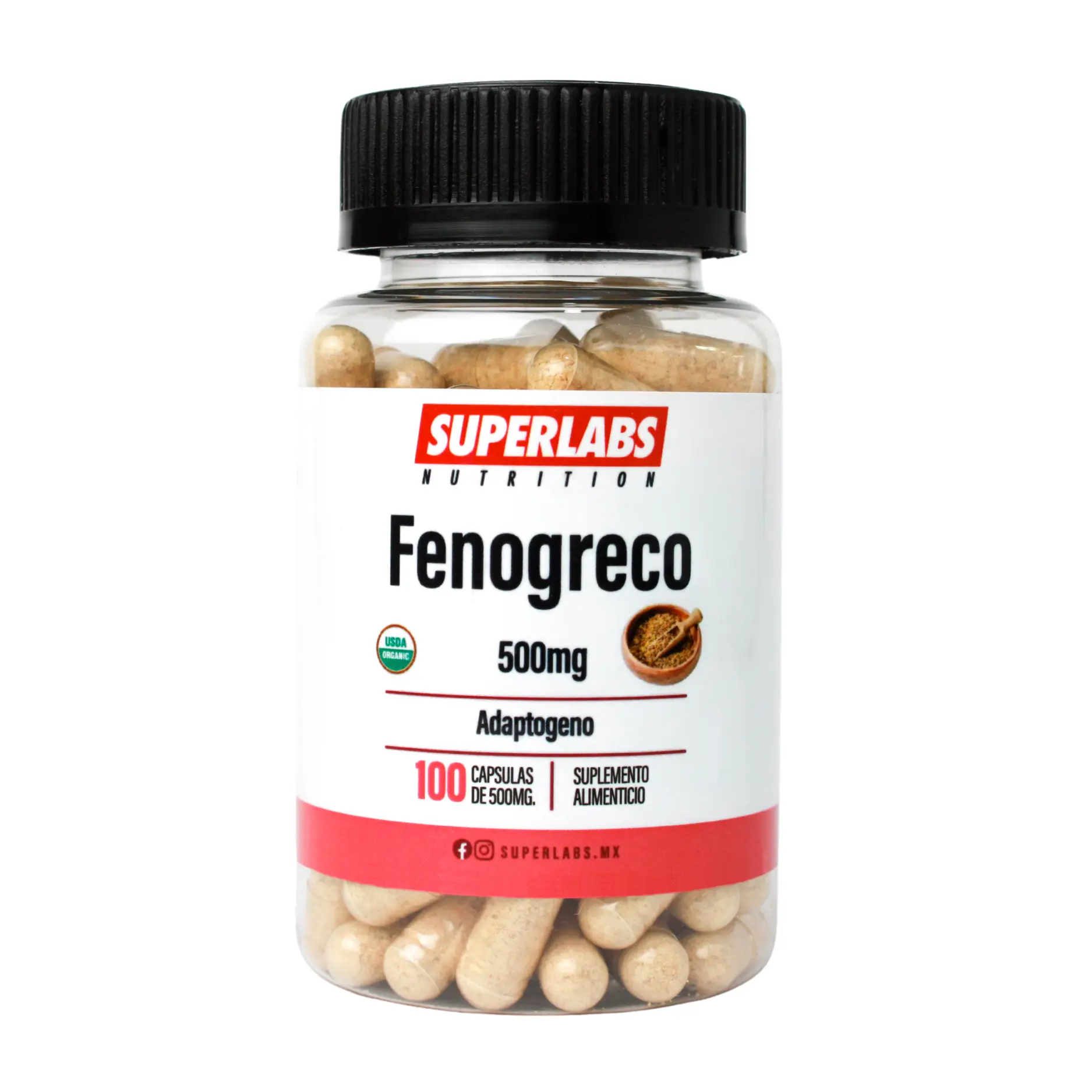 Superlabs Nutrition Fenogreco 500 mg 100 Capsulas