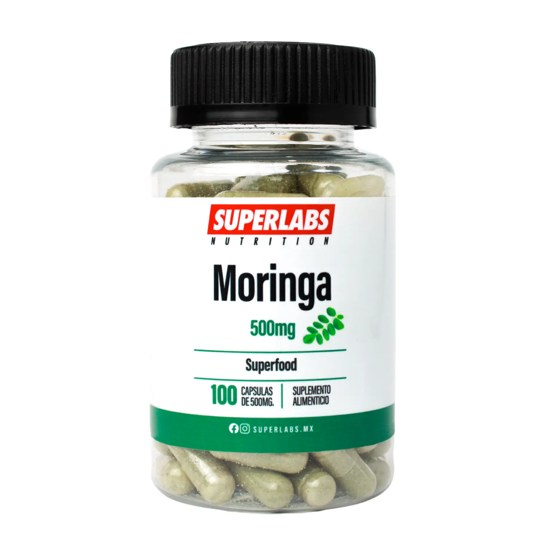 Superlabs Nutrition Moringa 500mg 100 Capsulas