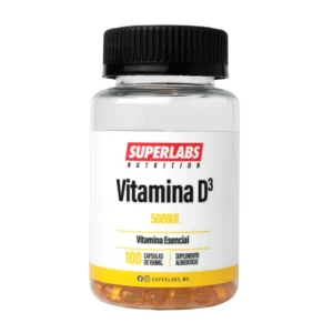 Superlabs Nutrition Vitamina D3 5000 UI 100 Softgels