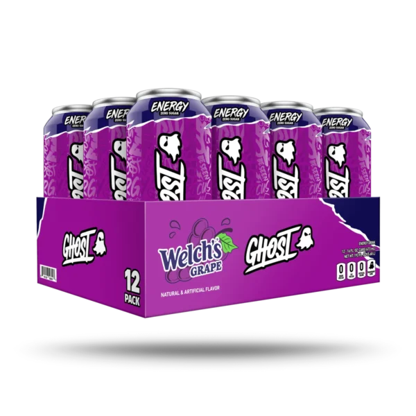 Ghost Energy Drink Welch's Grape 12 pack