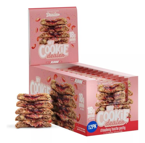 MY COOKIE DEALER 12 GALLETAS STRAWBERRY TOASTER