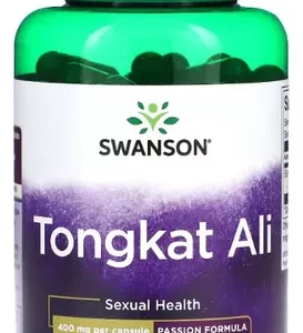 SWANSON TONGKAT ALI 400MG 120 CÁPSULAS