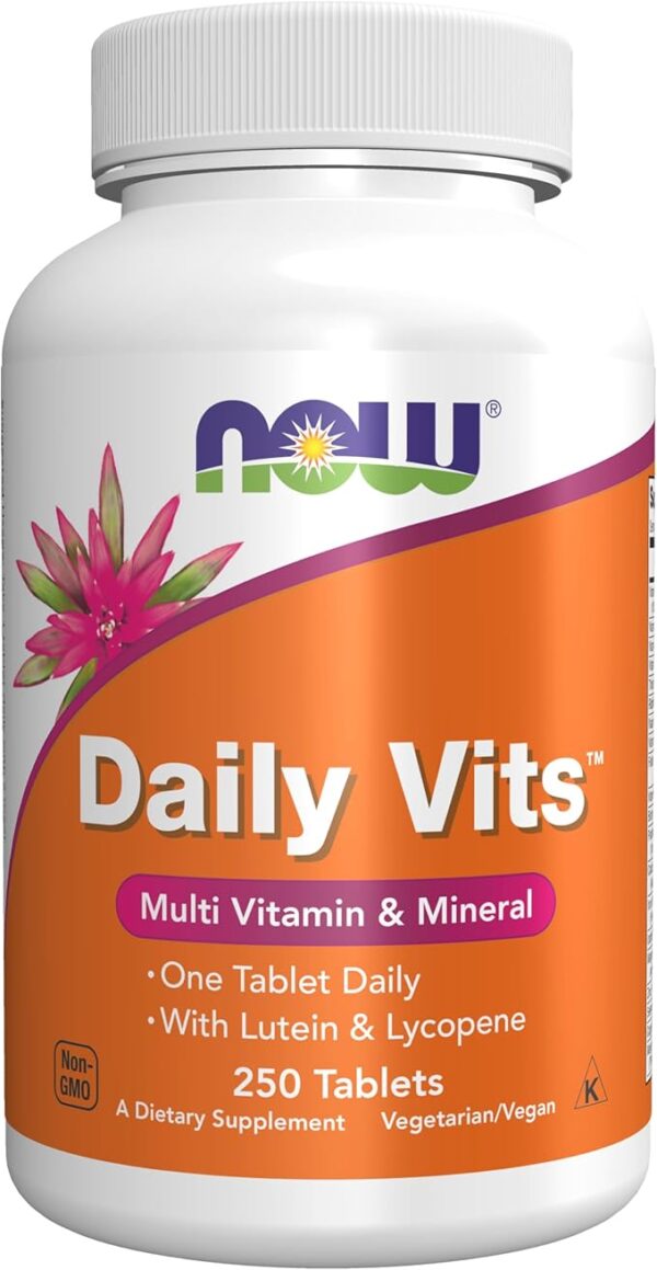 NOW FOODS DAILY VITS 250 TABLETAS