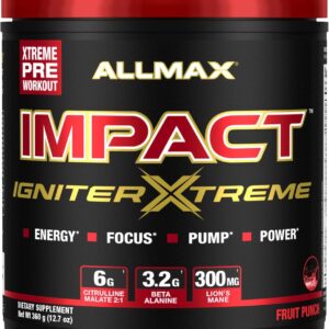 ALLMAX Nutrition Impact Igniter Extreme 360 gr 40 servicios