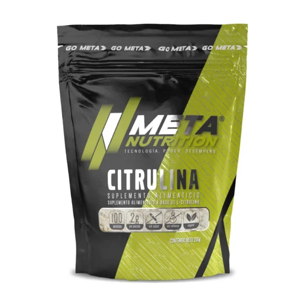 Meta Nutrition Citrulina 200g 100 servicios