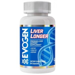 Evogen Liver Longer 84 Cápsulas Suplemento de Apoyo Hepático