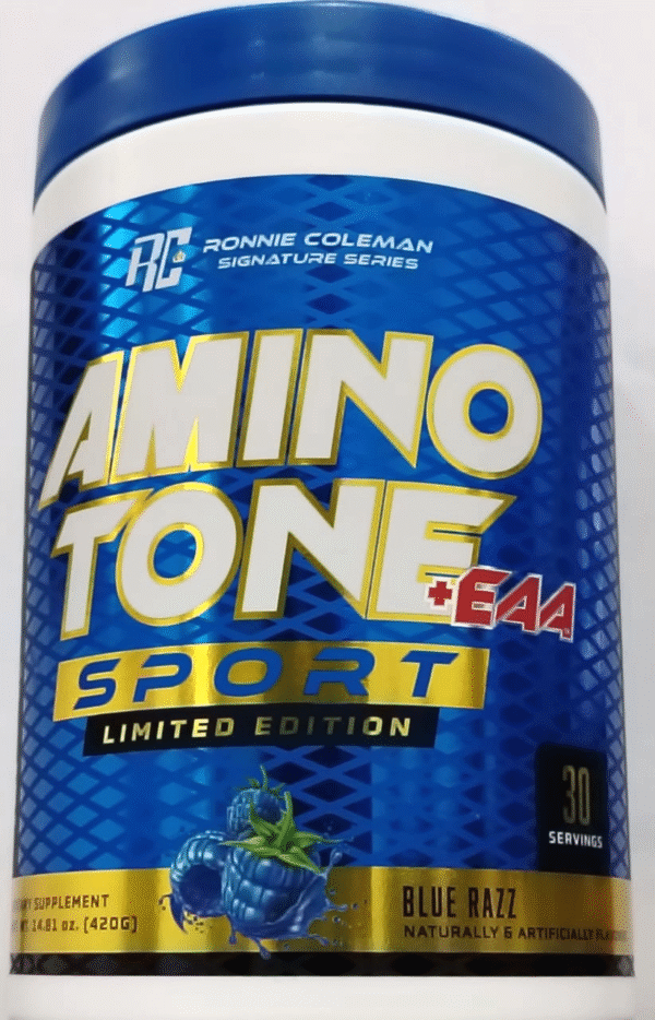 Ronnie Coleman Amino Tone + EAA Sport 420g 30v servicios