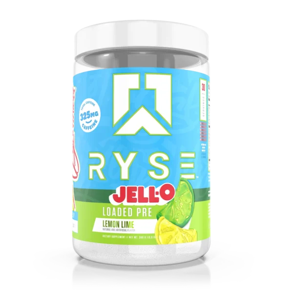 Ryse Up Loaded Pre Jello Lemon Lime 390g 30 servicios