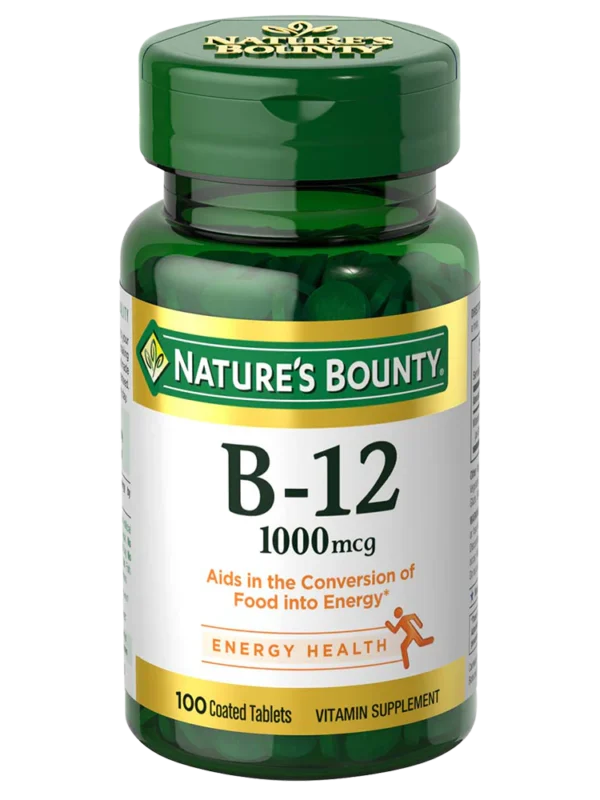 Nature's Bounty B-12 1000mcg 100 tabletas
