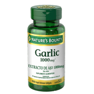 Nature's Bounty Garlic Extract 1000mg 100 capsulas