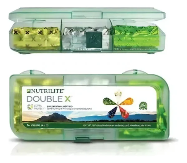 Nutrilite Double X Con Caja vitaminas y Minerales 186 tabletas - Image 3