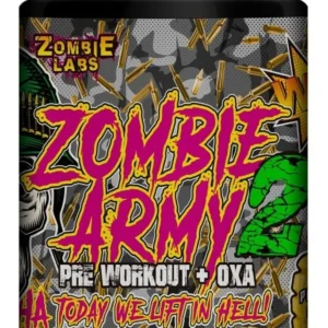 Zombie Labs Zombie Army 2 Preworkout + Oxa 300gr 30 servicios