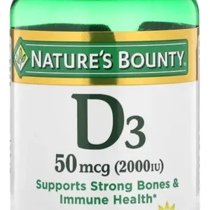 Nature's Bounty D3 50mcg (2000IU) 150 capsulas