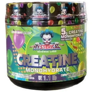 Creatina Monohidratada Hysterical 1.1 Lb 500g 100 Servicios Sabor Sin Sabor