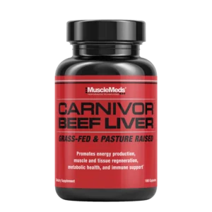 Musclemeds Carnivor Beef Liver 180 capsulas