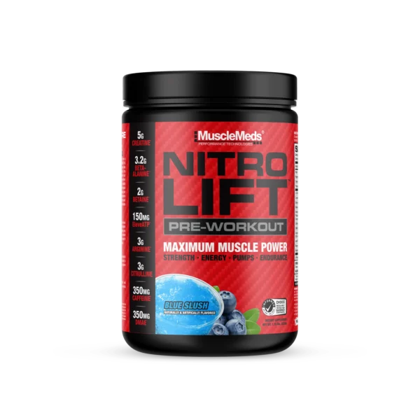 MuscleMeds Nitro Lift Pre-Workout 522g 40 servicios