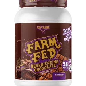Axe & Sledge Farm Fed Protein 896g 28 servicios Never Ending Chocolate